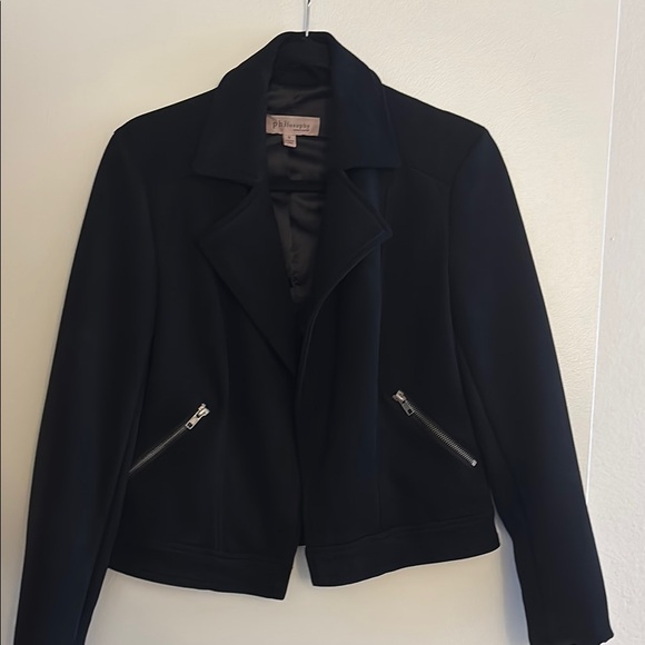 Philosophy Suede Moto Jacket - Picture 1 of 4